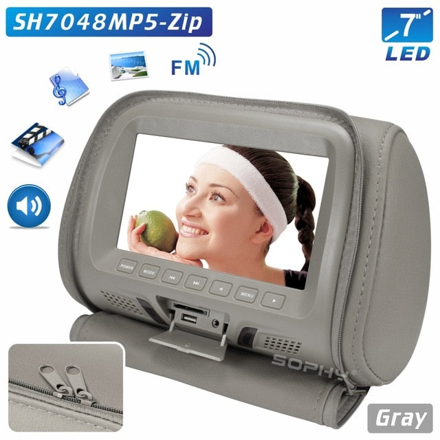 Universal 7 Inch Headrest Monitor - Nerdpic