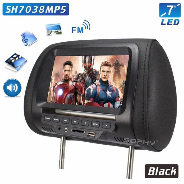 Universal 7 Inch Headrest Monitor - Nerdpic