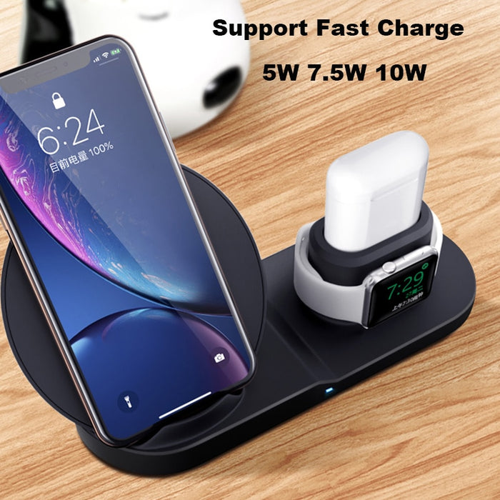 3 In 1 Fast Wireless Charger - Nerdpic