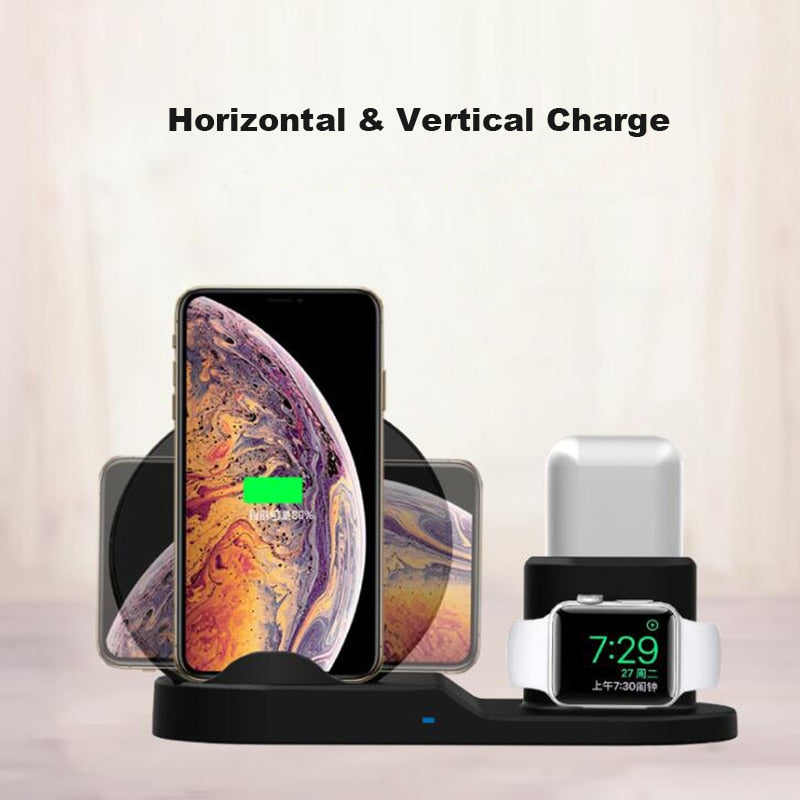3 In 1 Fast Wireless Charger - Nerdpic