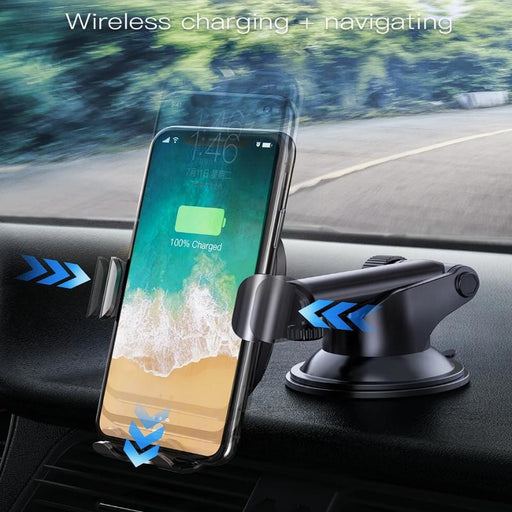 2 in1 Wireless Car Charger - Nerdpic