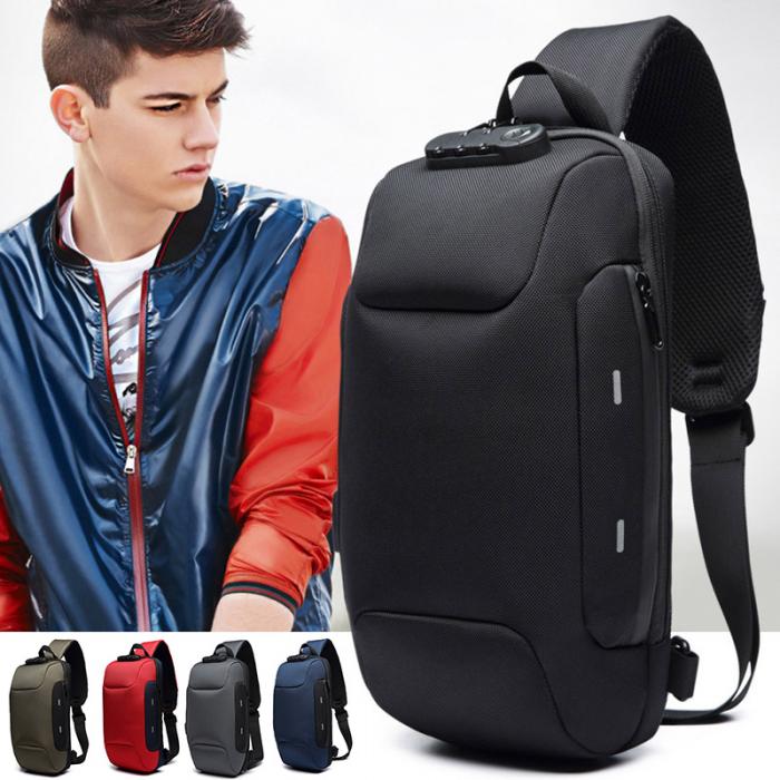 Anti-theft Backpack With 3-Digit Lock - Nerdpic