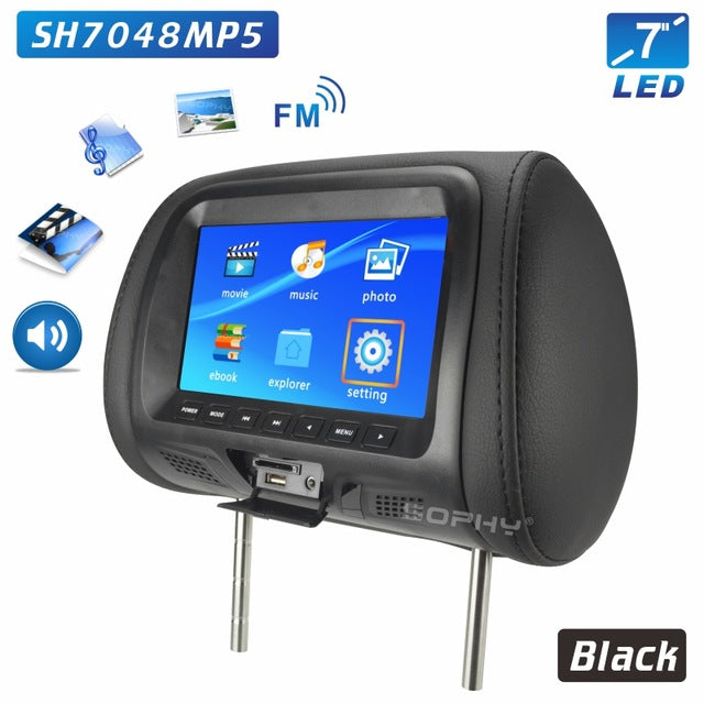 Universal 7 Inch Headrest Monitor - Nerdpic