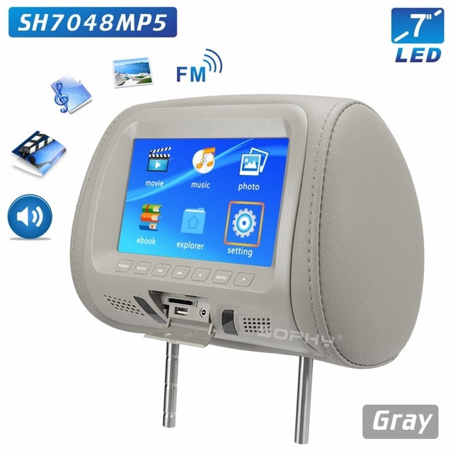 Universal 7 Inch Headrest Monitor - Nerdpic