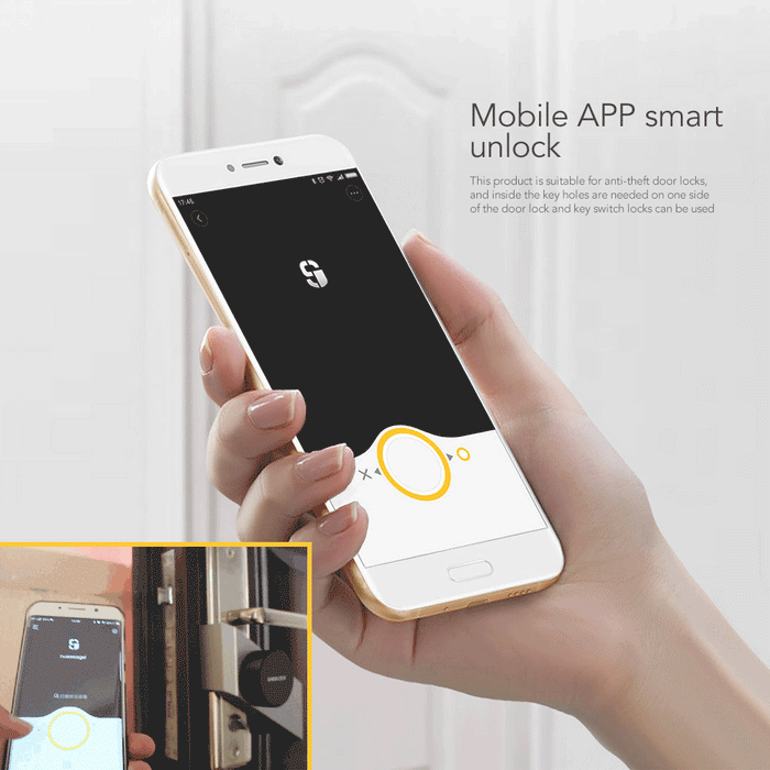 Fingerprint Smart Door Lock - Nerdpic