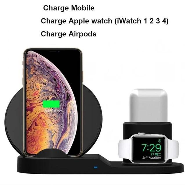 3 In 1 Fast Wireless Charger - Nerdpic