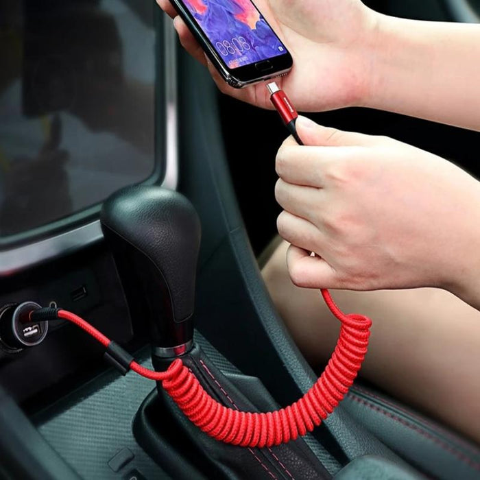 Spring USB Type C Cable - Nerdpic