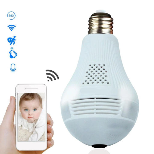 360 Degree LED Light 960P CCTV - Nerdpic